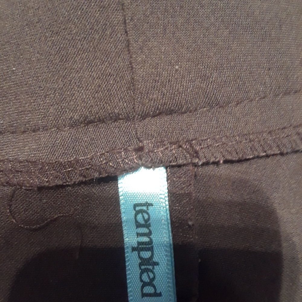 Tempted Brown Short Dress Pants - Picture 2 of 5